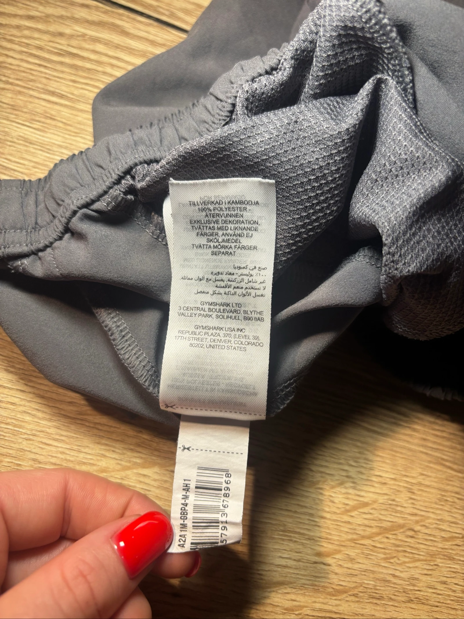 Gymshark Zwarte Trainingsshorts Maat M Lichtgewicht Hardlopen Gym – photo 9